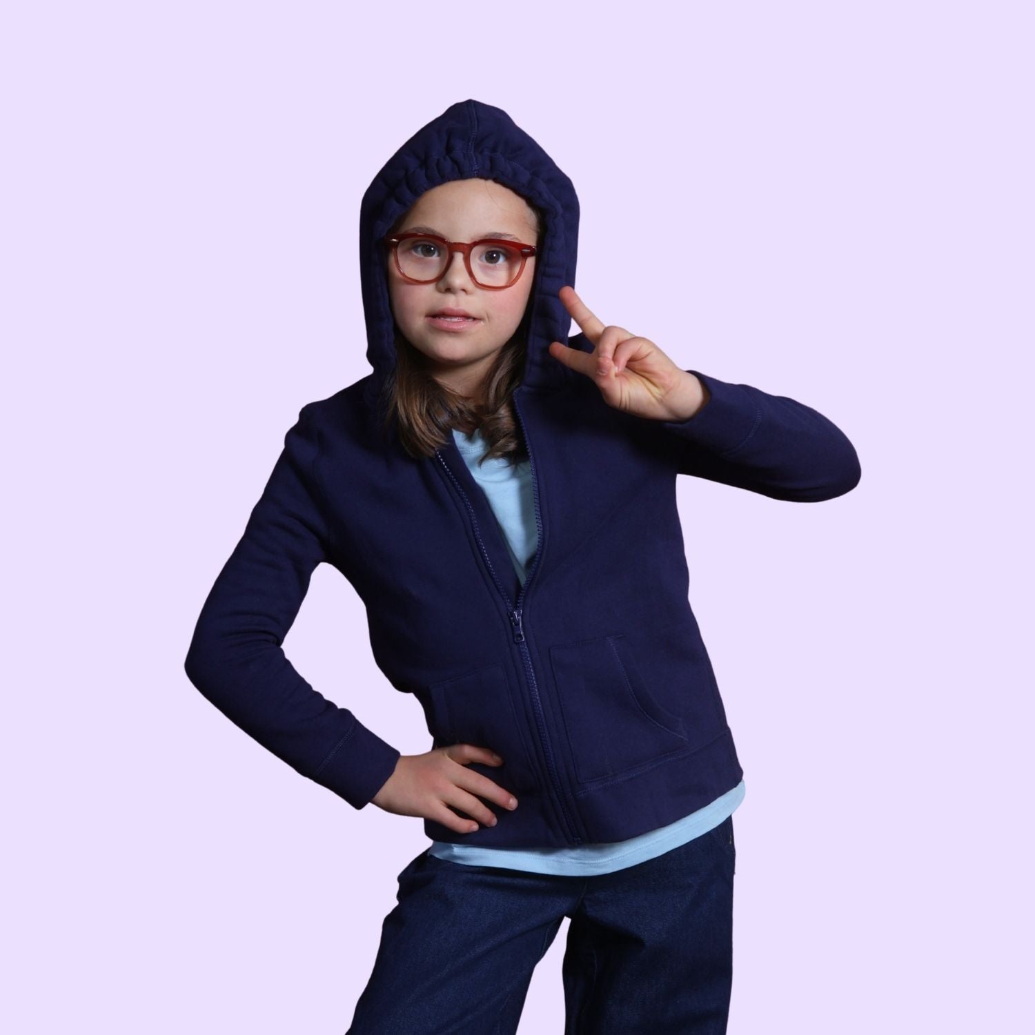 QuietSense™ Zippered Sound Reducing Sensory Hoodie