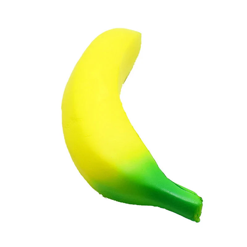 Squishy Banana Stress Relief Toy | Slow Rising Jumbo Squeeze Toy
