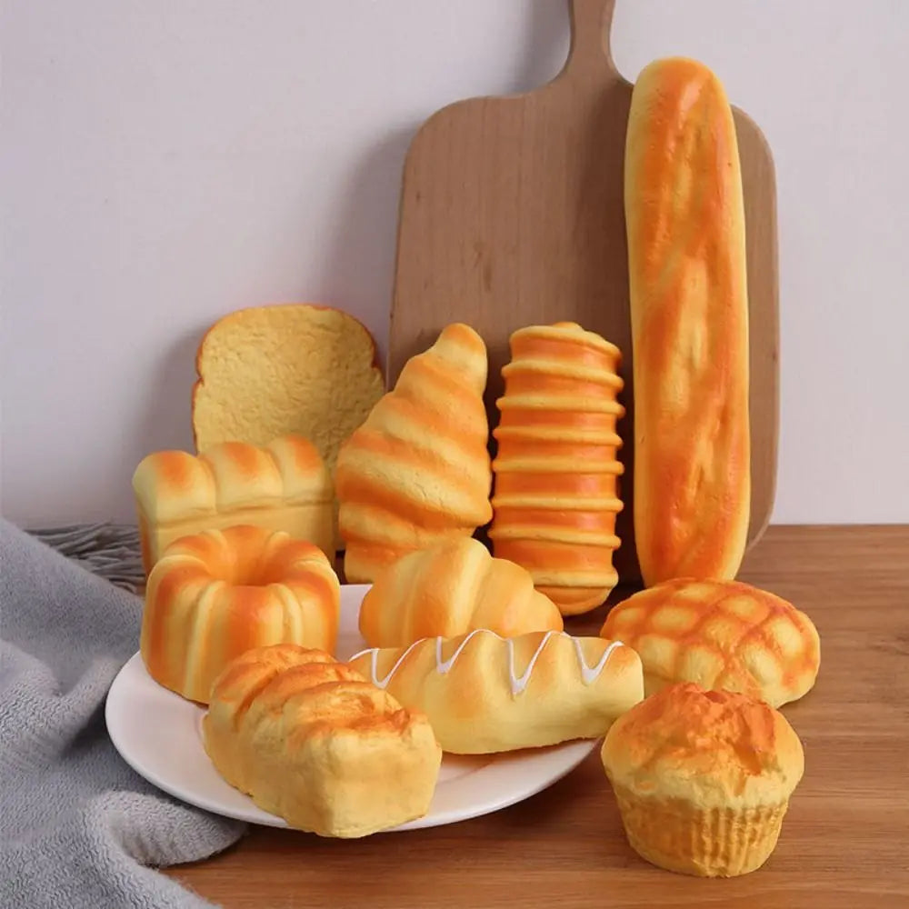 Stretch Bread Squeeze Toy | Sensory Fidget Stress Relief