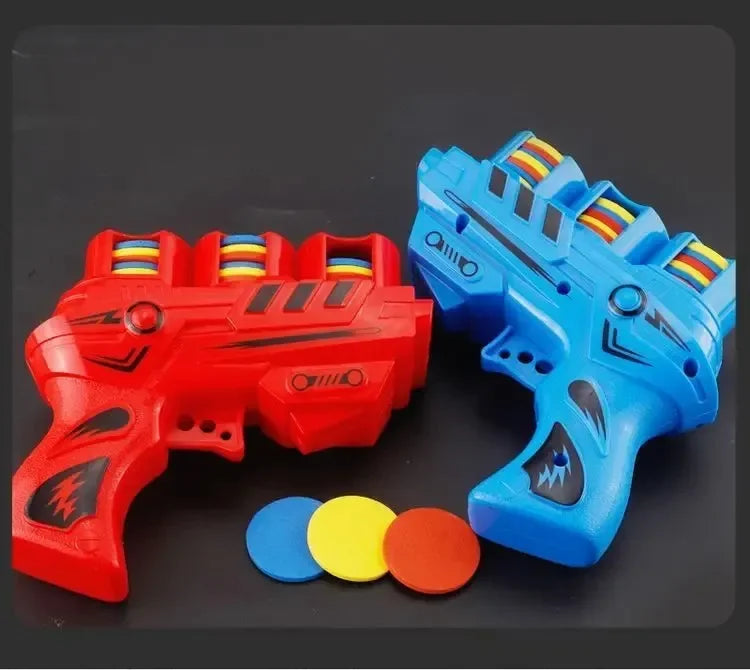 Kids Soft Catapult Flying Saucer Gun Toy | EVA Foam Shooting Toy for Parent-Child Play