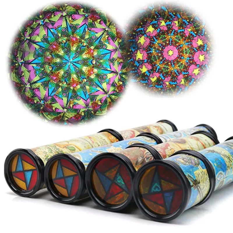 Scalable Rotation Kaleidoscope 27cm | Magic Changeful Educational Toy for Kids