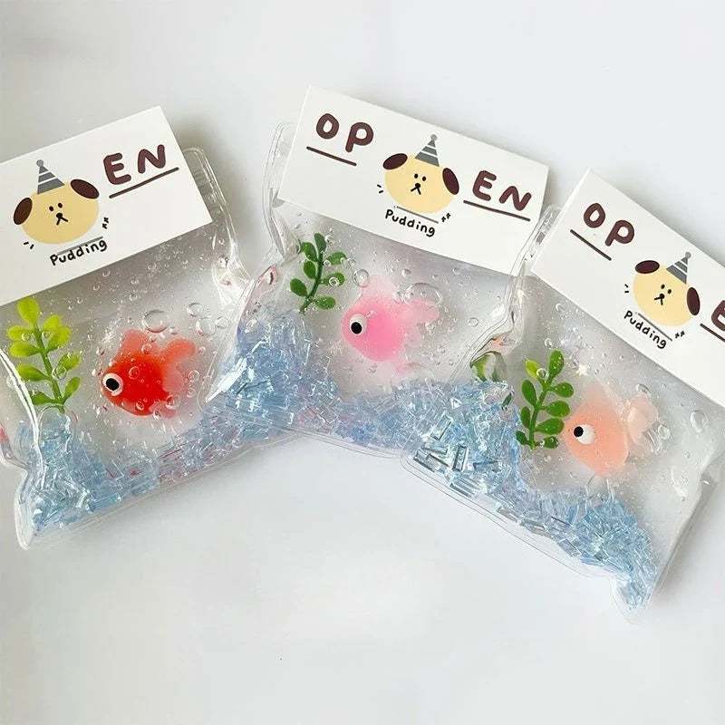 Cute Goldfish Squeeze Toy | Slow Rebound Stress Relief Toy