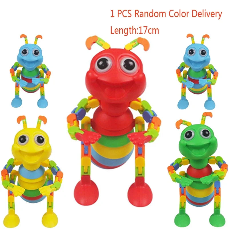 3D Sensory Stress Relief Slug Toy | Twistable Fidget Caterpillar for Anxiety