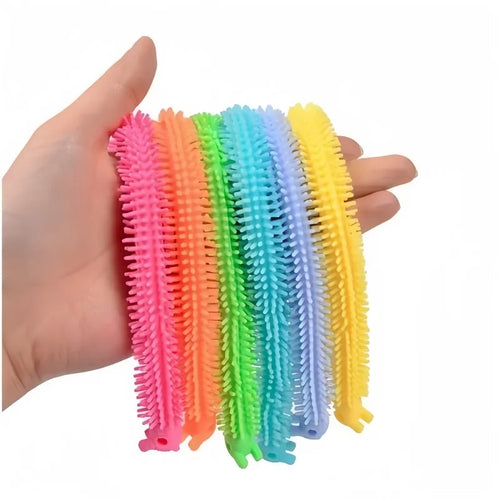 6PCS Novelty Funny Colorful Alpaca Stretch Bracelet | Stress Relief Sensory Toy