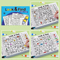 32 Pages Kids Drawing Notebook | Look & Find Shape Game for Fun Concentration & Attention Exercise
