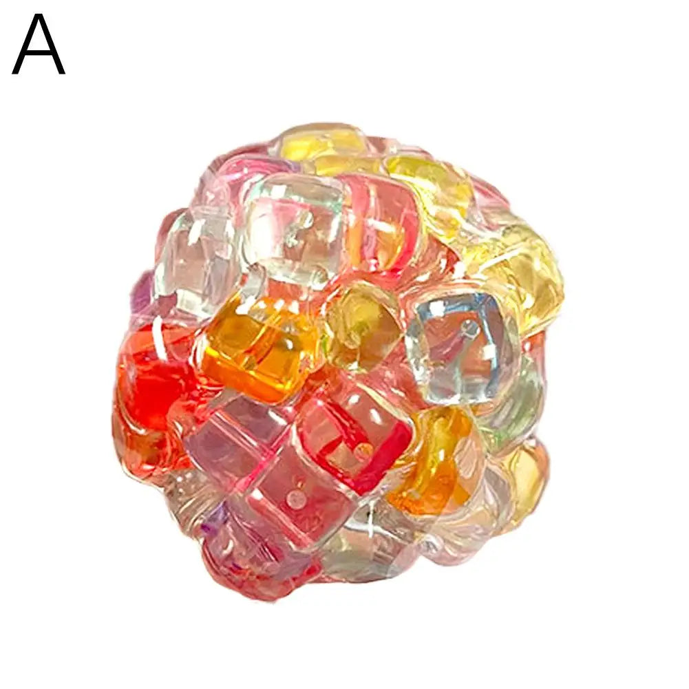 Creative Explosion Beads Squishy Balls | Slow Rebound Stress Relief Fidget Toy