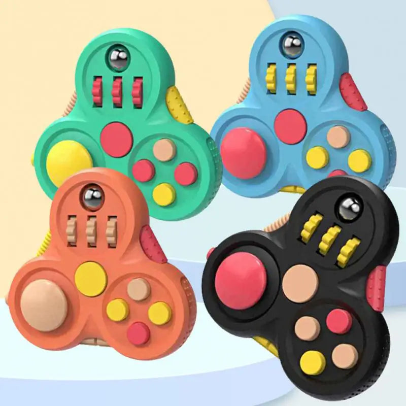 10 in 1 Fidget Pad | Antistress Fidget Toy Pack for Autism and ADHD