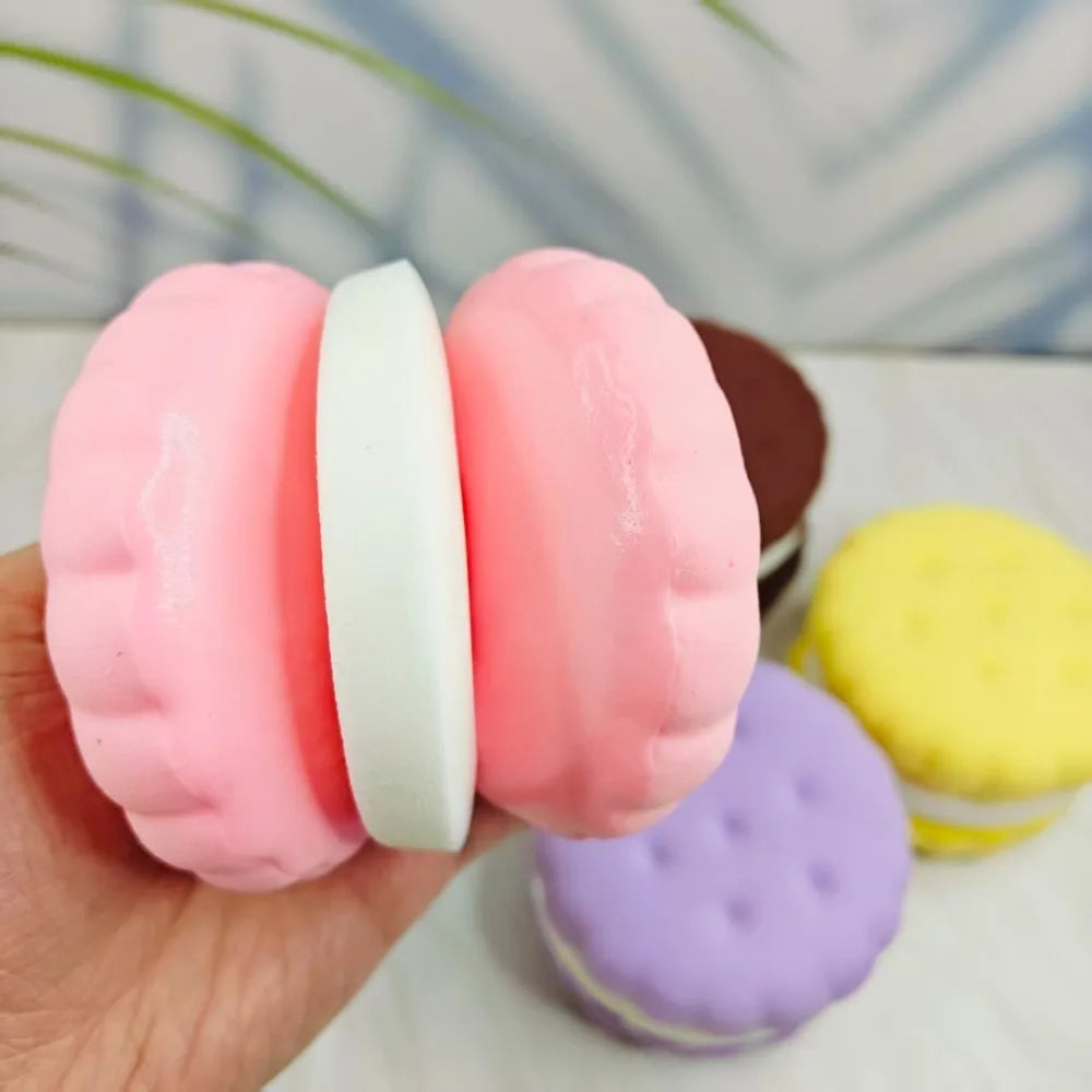 Squishy Simulated Cake Squeeze Toy | Soft Stress Relief Sensory Fidget for Anxiety