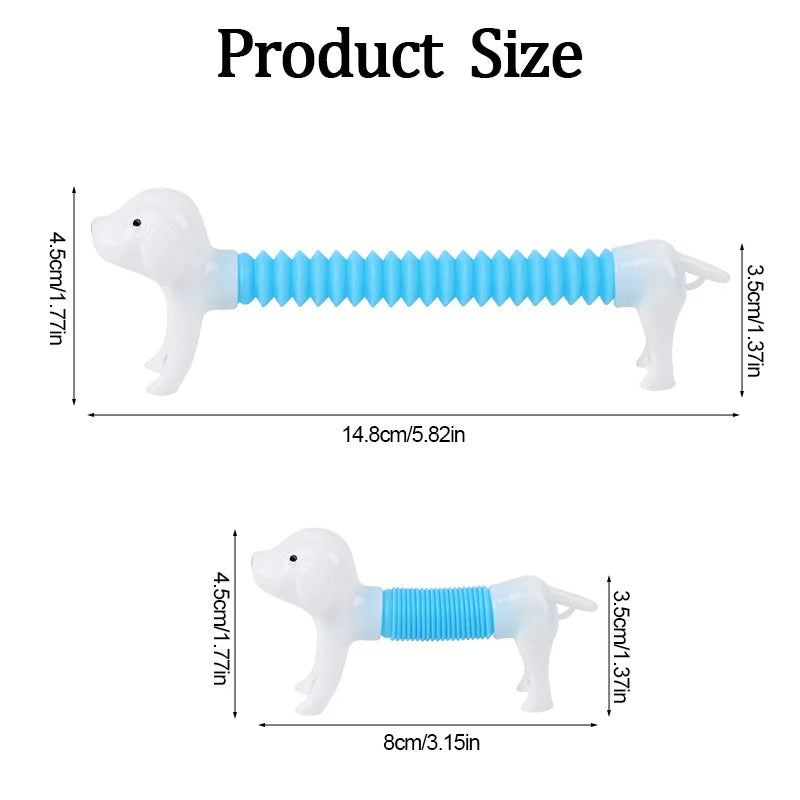 Colorful Stretchable Pop Tubes | 12/24 Pack Party Favors