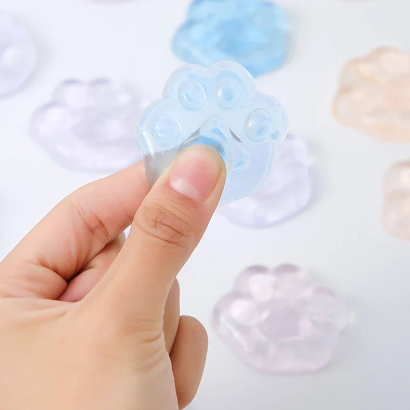 Kawaii Cat Paws Sticky Squeeze Toys | Soft, Realistic, Quick Rebound Jelly Stress Relief