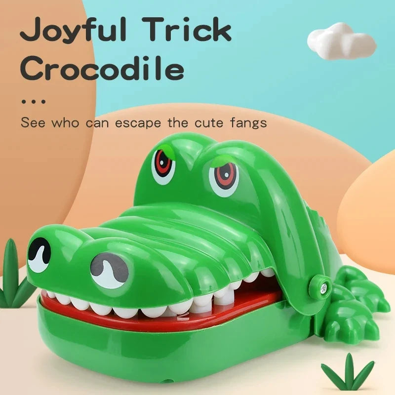 Crocodile Bite Hand Toy | Fun Stress Relief and Party Prank Game