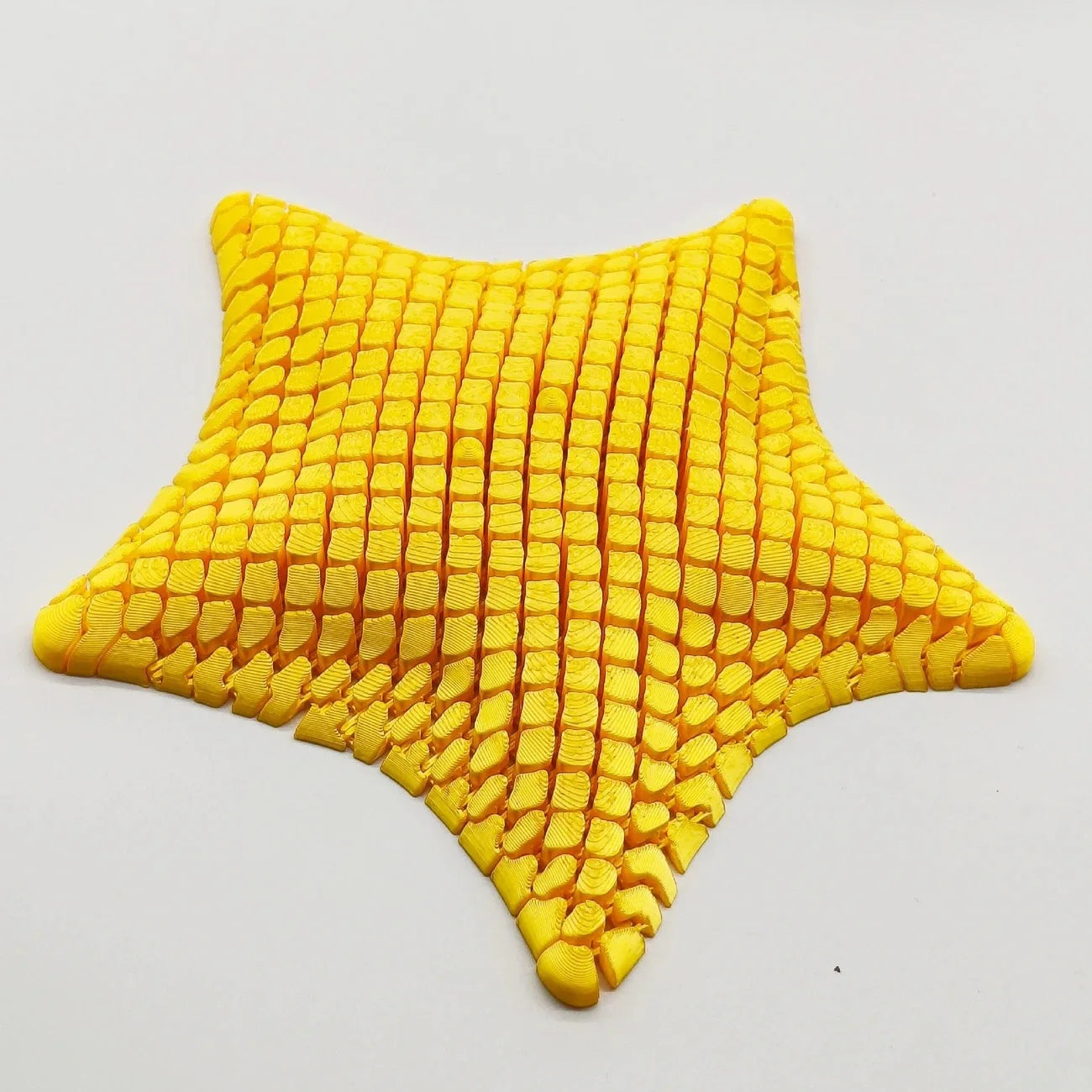 3D Printed Articulated Starfish Stress Relief Toy | Flexible Fidget Toy with Movable Joints