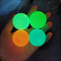 Glow in The Dark Sticky Balls | Squishy Stress Relief Fidget Toys
