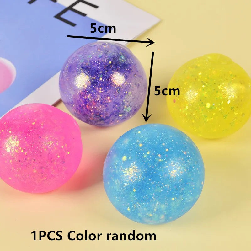 Maltose Colorful Aurora Stress Reliever Toy | Cute Slow Rebound Squeeze Toy for Kids and Adults