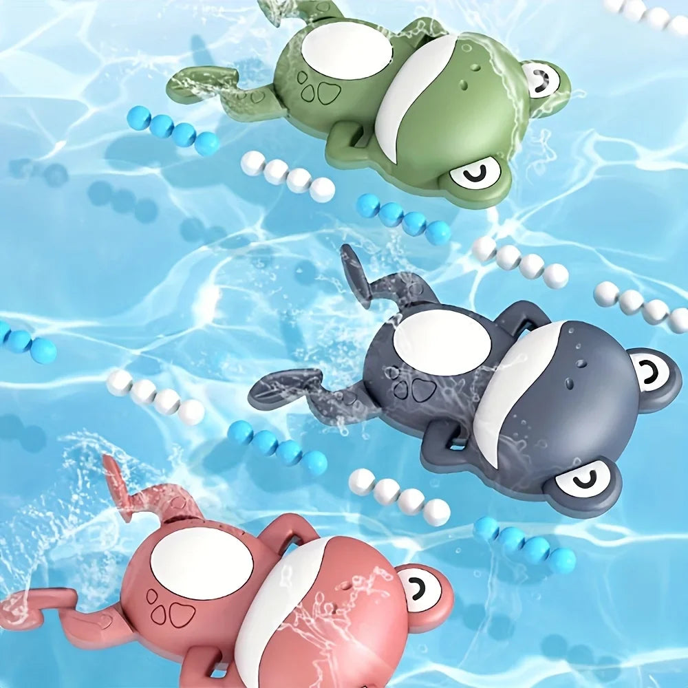 Bath Frogs for Kids | Swimming Frog Toys in Assorted Colors