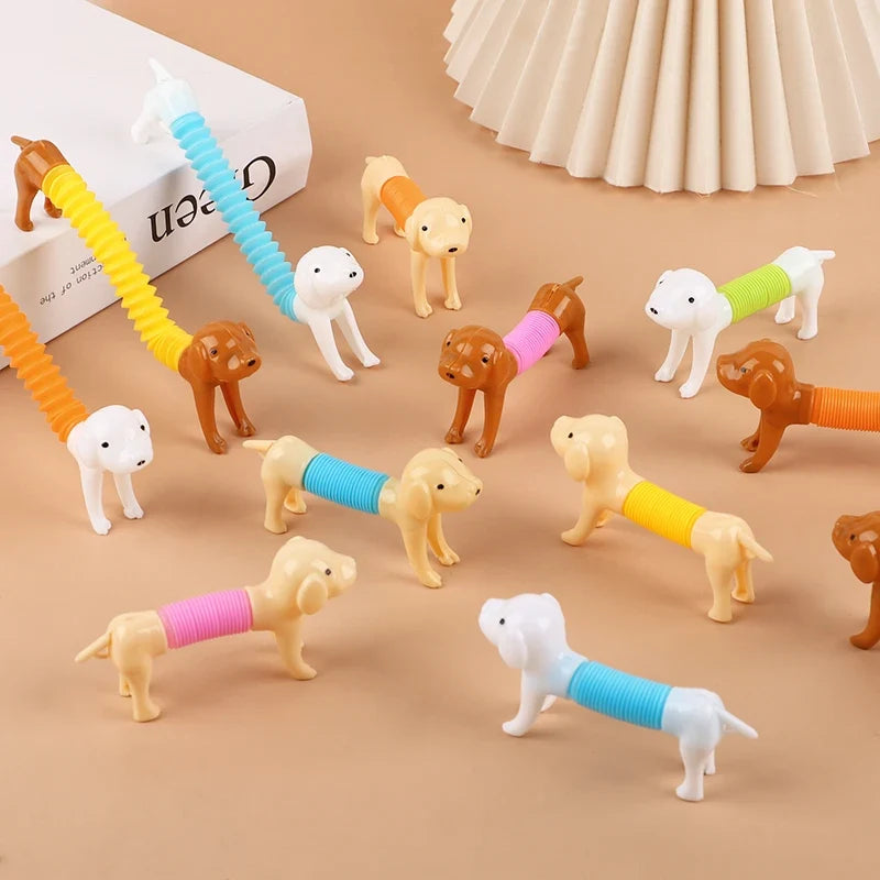 Colorful Stretchable Pop Tubes | 12/24 Pack Party Favors