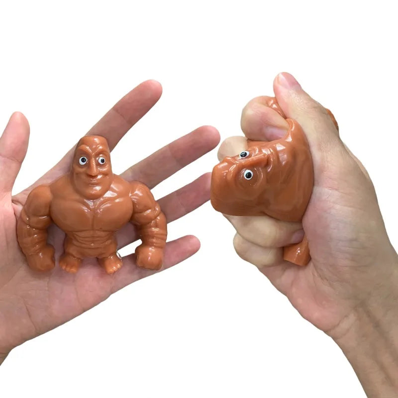 Italian Tung Tung Tung Sahur Fidget Toy | Tralalero Tralala Brainrot Squeeze Toy for Anxiety Relief