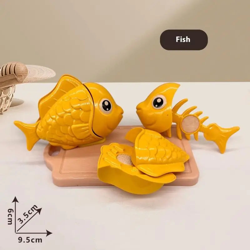 Play House Decompress Educational Toys | Montessori Simulation Fruit Puzzle Set