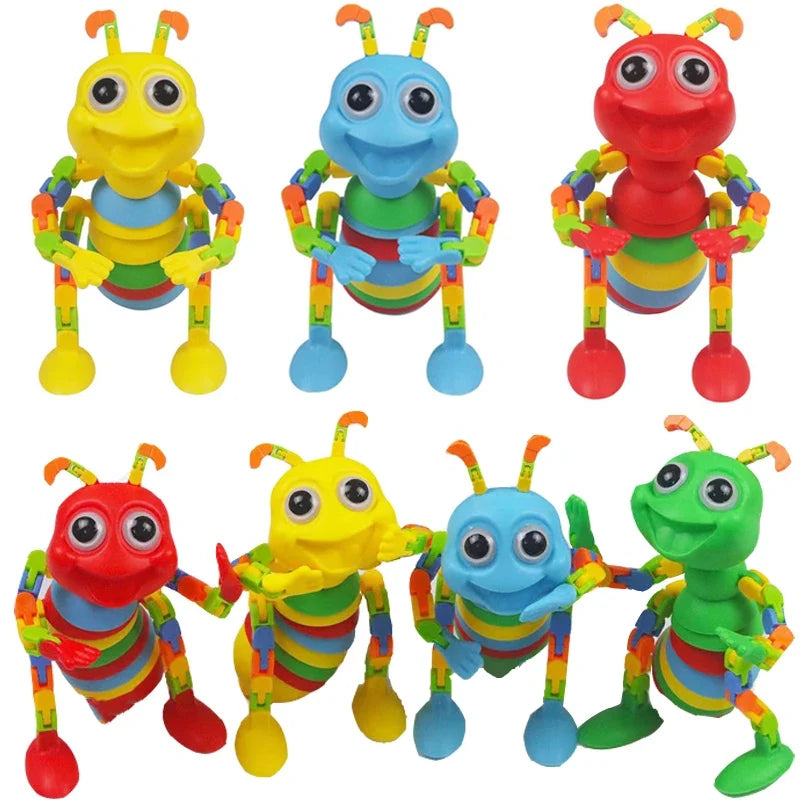 3D Sensory Stress Relief Slug Toy | Twistable Fidget Caterpillar for Anxiety
