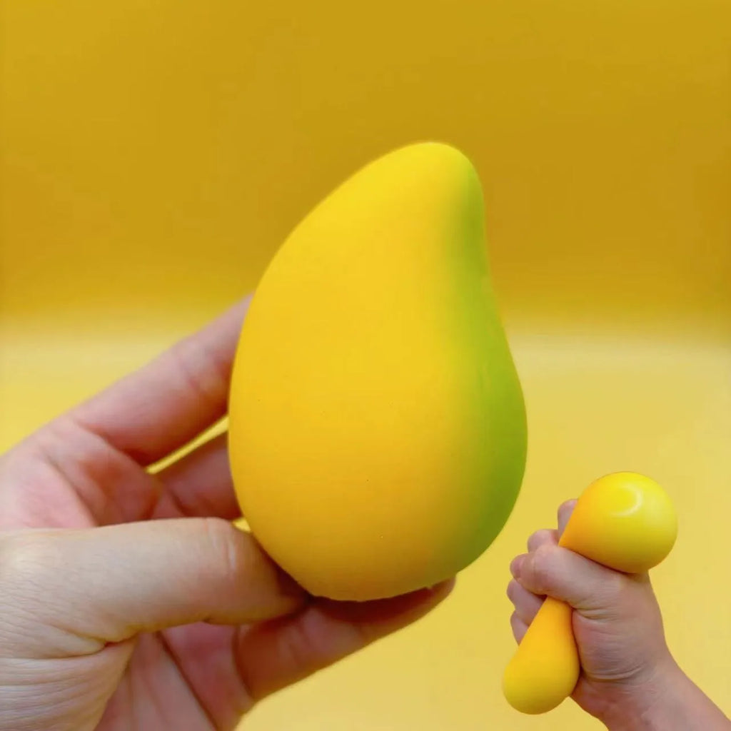 Stress Relief Toy Mango Squishy Ball | Super Slow Rebound Fidget Toy for Anxiety