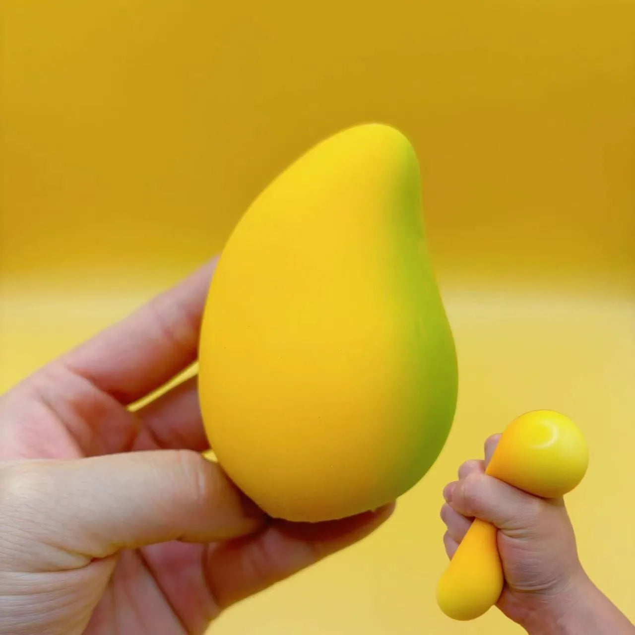 Stress Relief Toy Mango Squishy Ball | Super Slow Rebound Fidget Toy for Anxiety