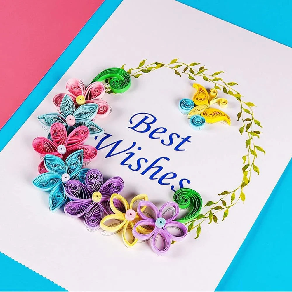 Paper Quilling Tools Set | Slotted Needle Pen Kit for DIY Paper Craft