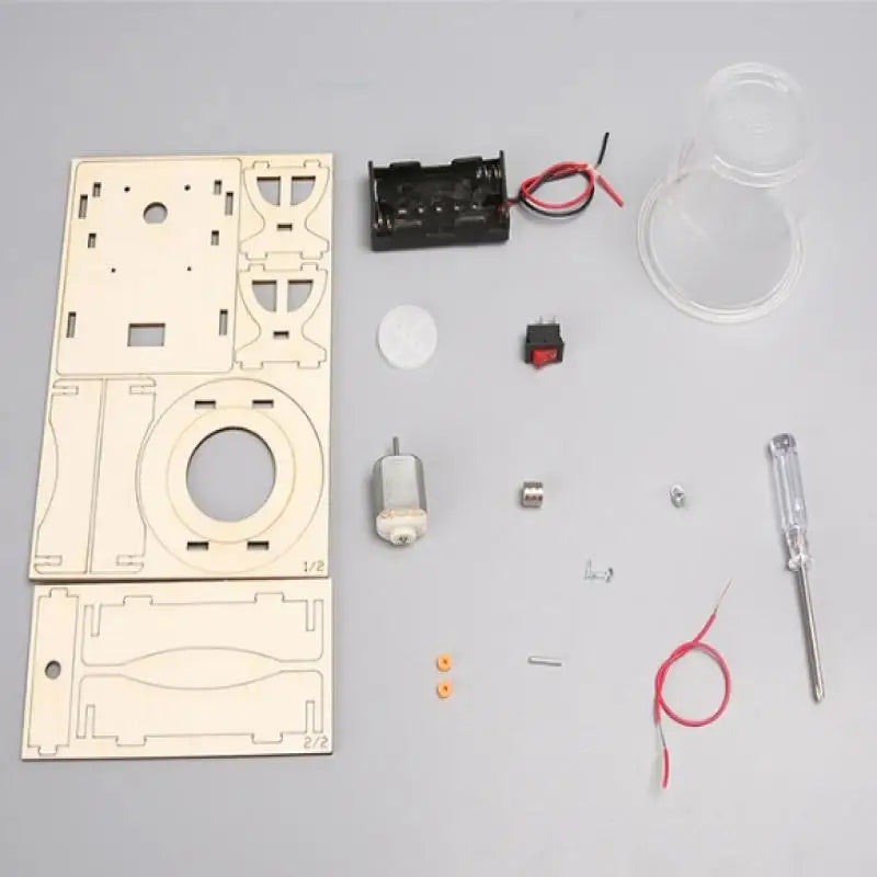 Water Tornado Swirl Maker | Wooden DIY Science Experiment Kit