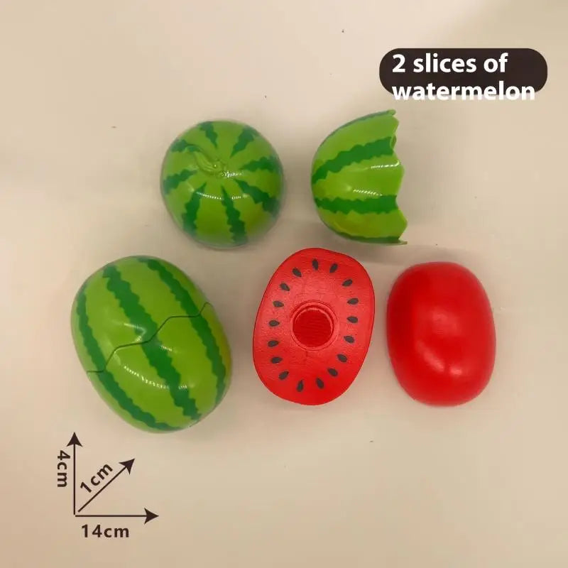 Play House Decompress Educational Toys | Montessori Simulation Fruit Puzzle Set