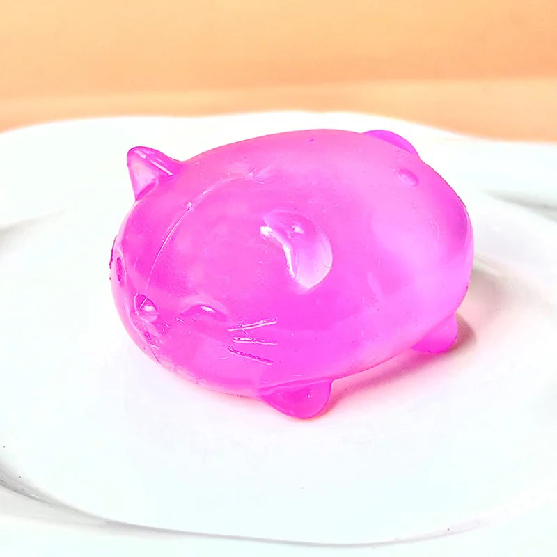 Mini Cute Cat Maltose Squishy Toys | Slow Rise Stress Relief Ball