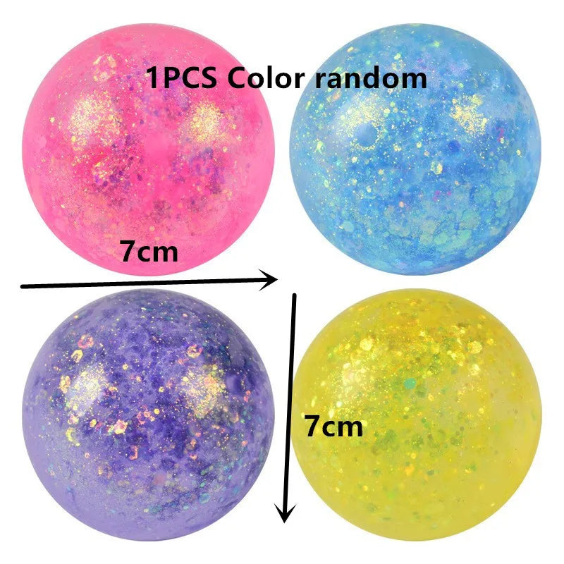 Maltose Colorful Aurora Stress Reliever Toy | Cute Slow Rebound Squeeze Toy for Kids and Adults