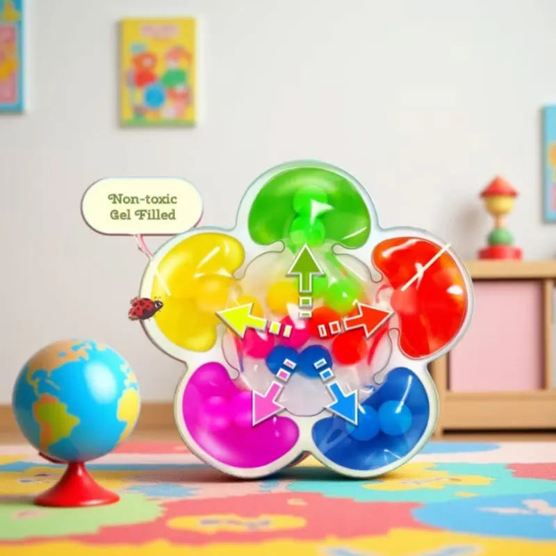 Color Sorting Toy for Toddlers | Fine Motor Skills and Color Learning Activity