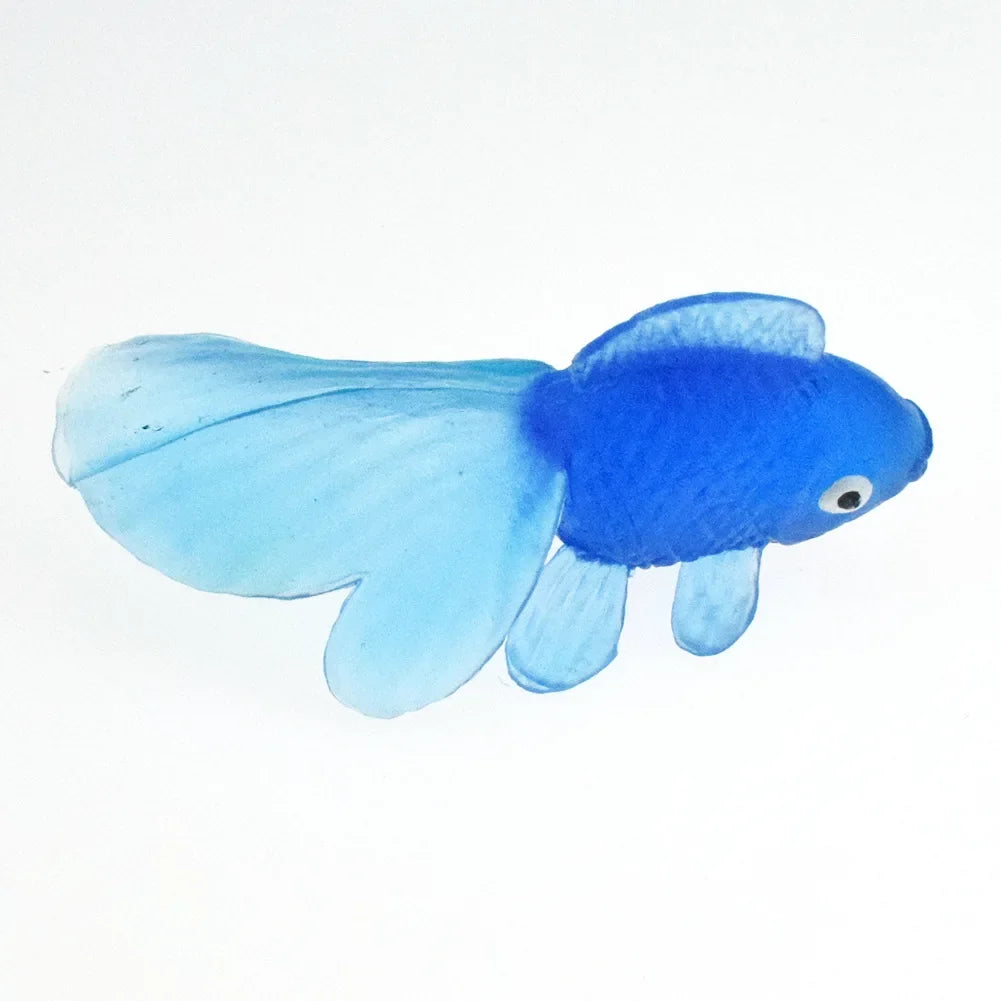 Colorful Simulation Goldfish Model Toy Set | Realistic Plastic Goldfish Decor