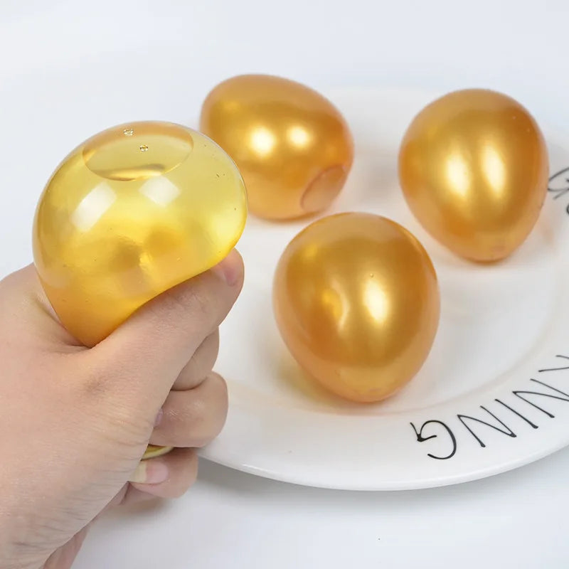 Funny Squeeze Egg Stress Toy | Sensory Decompression Gift