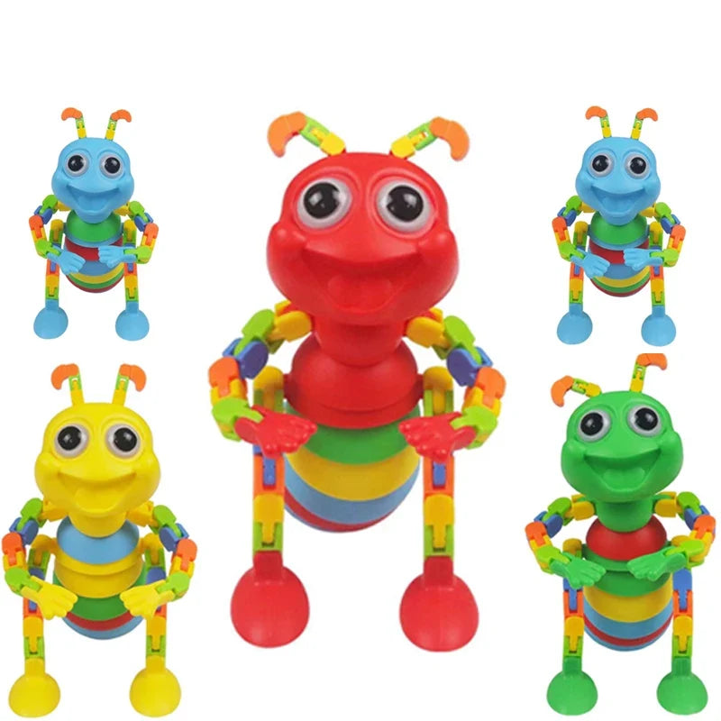 3D Sensory Stress Relief Slug Toy | Twistable Fidget Caterpillar for Anxiety