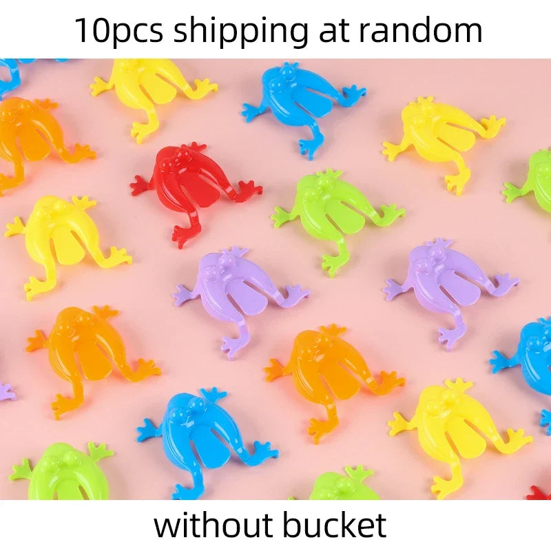 5/10/20 Pcs Jumping Frog Bounce Fidget Toys | Antistress Family Game for Kids
