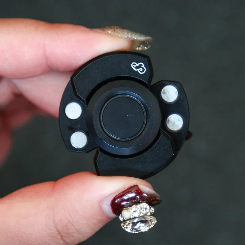 Multi-Mode Magnetic Fidget Spinner | EDC Slider Toy for Stress Relief and Focus