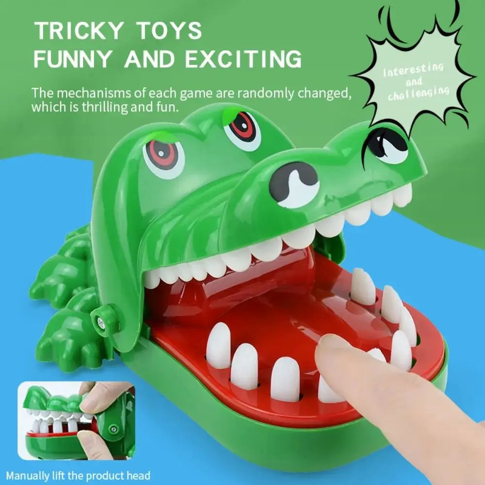 Crocodile Bite Hand Toy | Fun Stress Relief and Party Prank Game