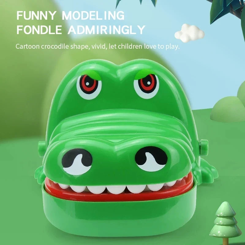 Crocodile Bite Hand Toy | Fun Stress Relief and Party Prank Game
