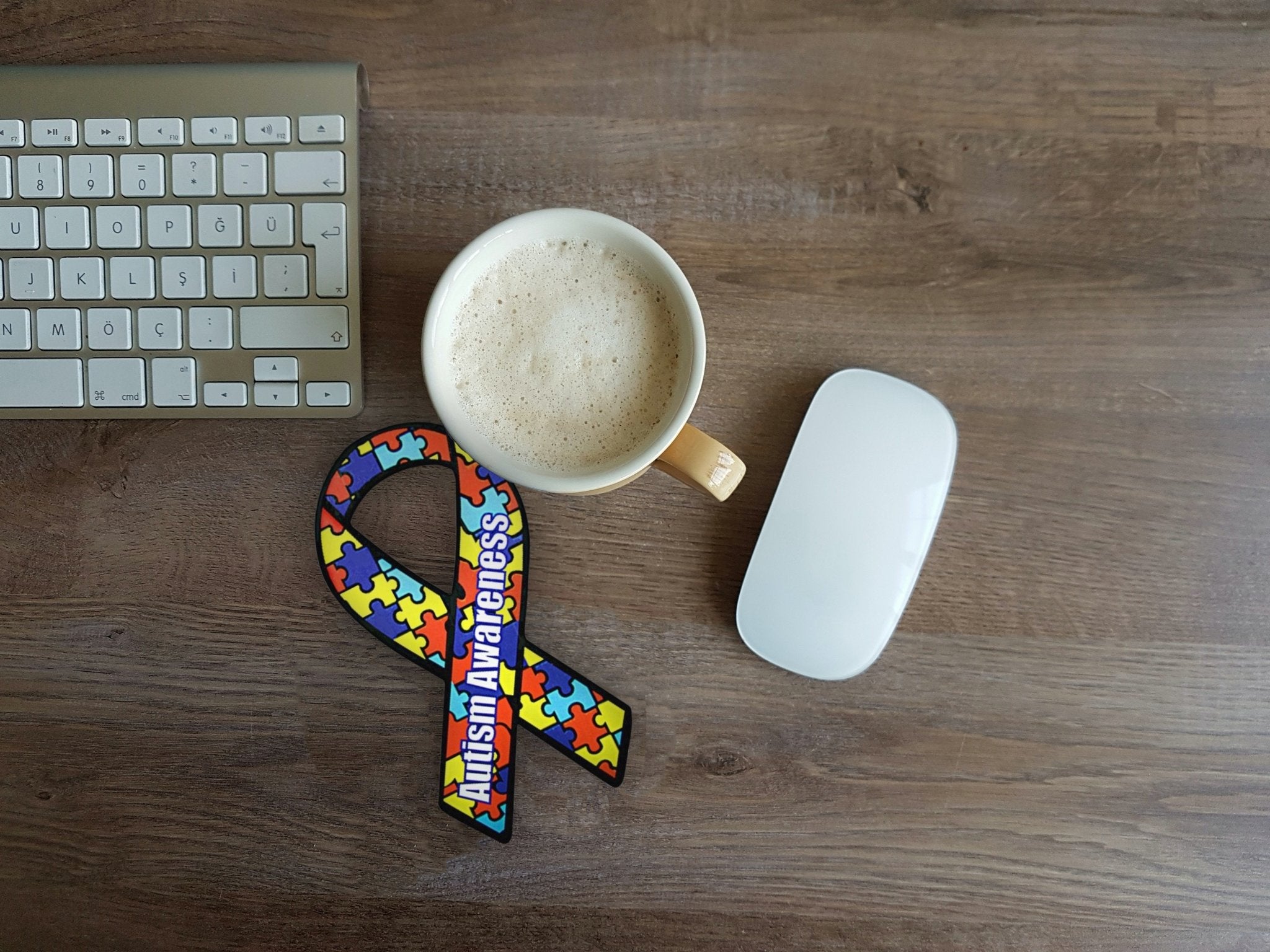 Autism Awareness Paper Ribbons (50/Pack)