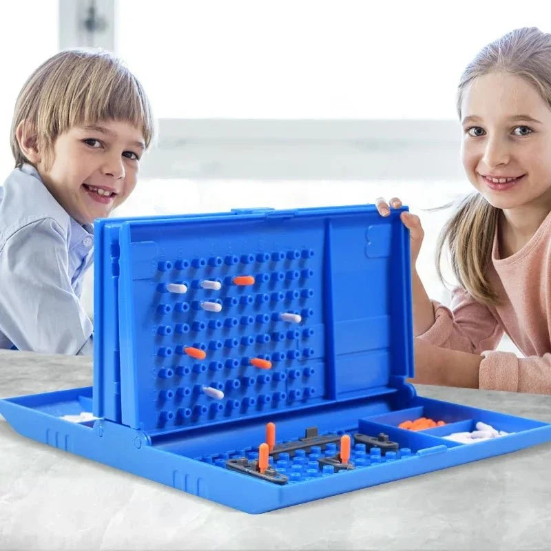 Classic Sea Battle Board Game | Strategic Two-Player Naval Battle Toy
