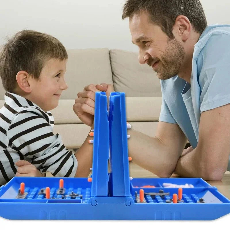Classic Sea Battle Board Game | Strategic Two-Player Naval Battle Toy