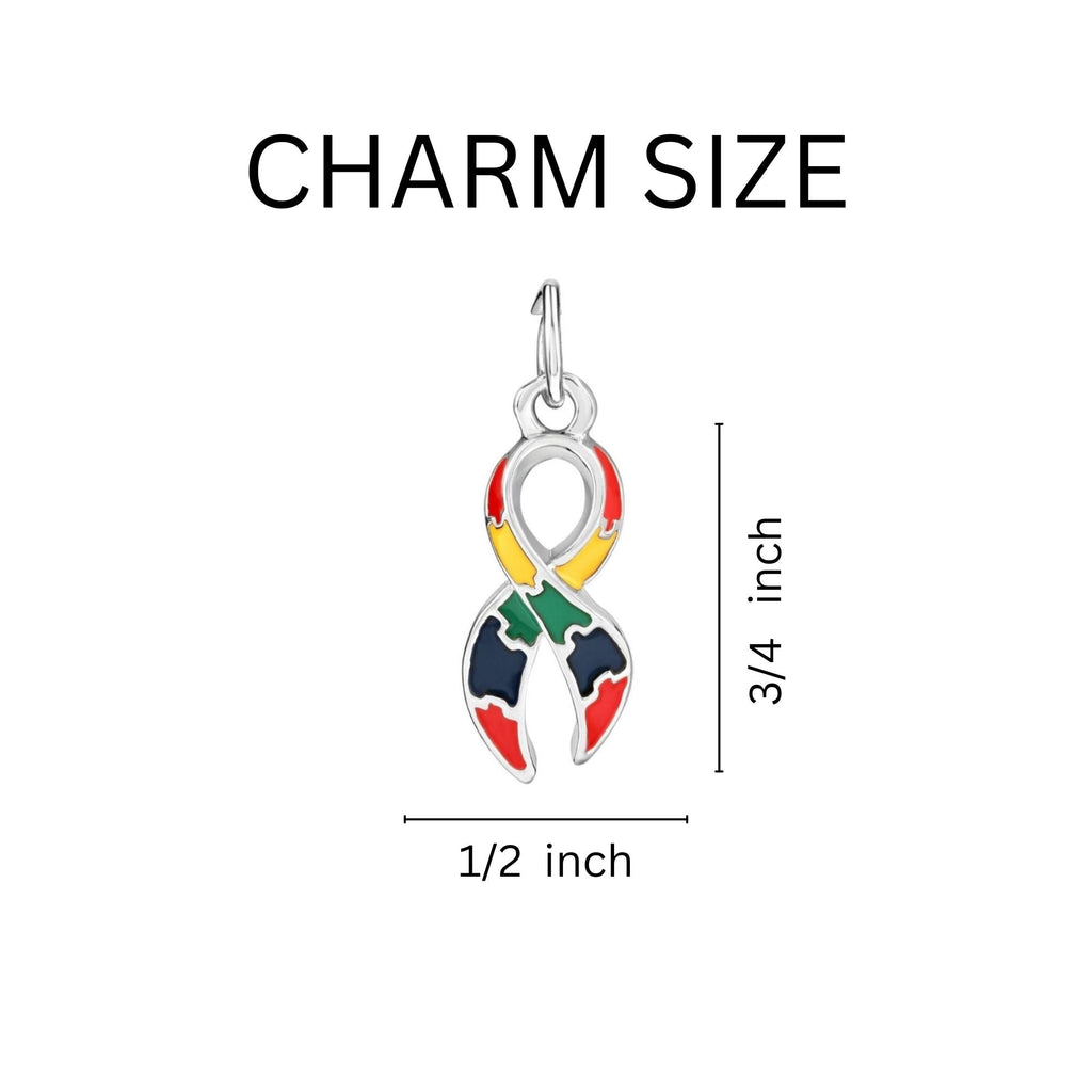 Make A Difference Together Autism Awareness Rope Bracelets