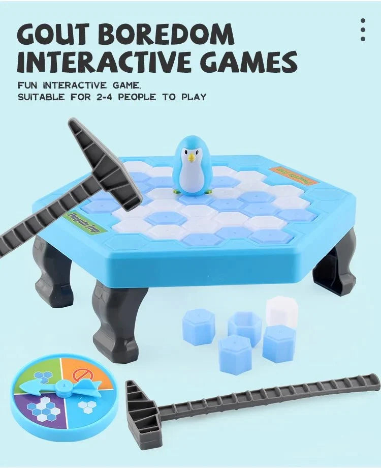 Penguin Breaking Ice Game | Family Puzzle Party Toy