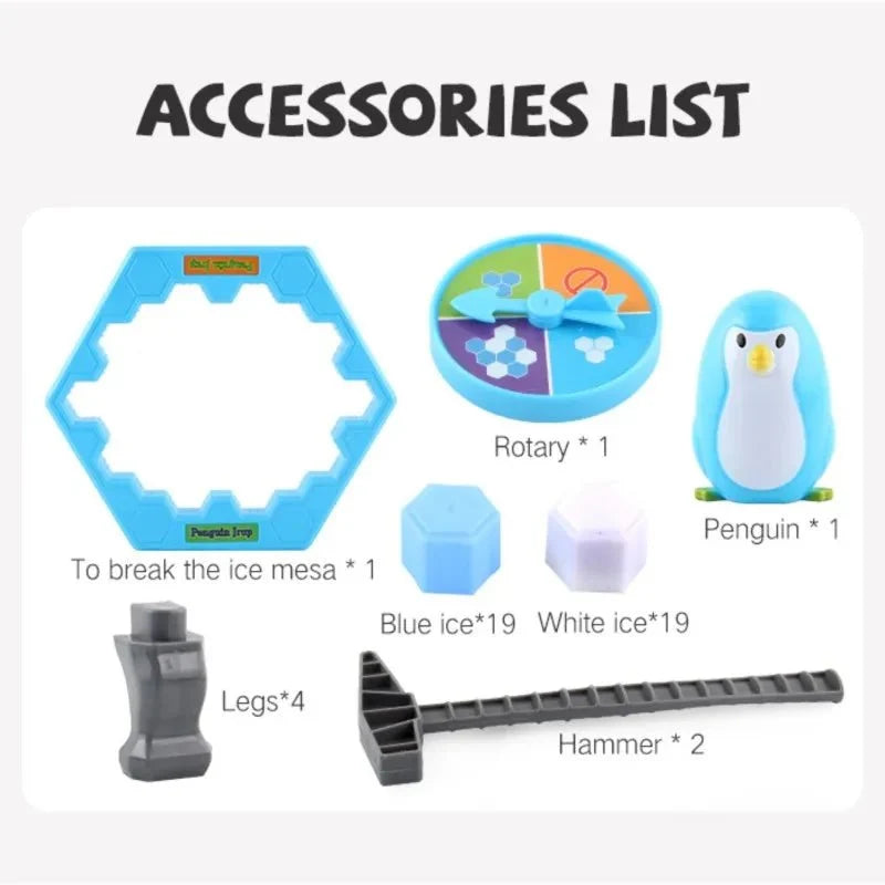 Penguin Breaking Ice Game | Family Puzzle Party Toy