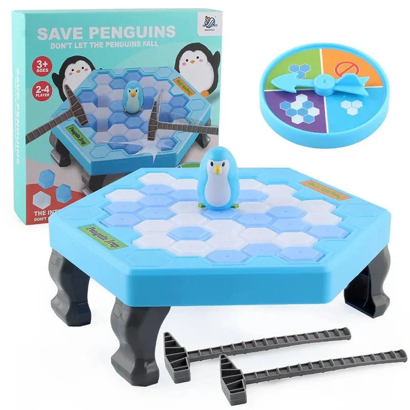 Penguin Breaking Ice Game | Family Puzzle Party Toy